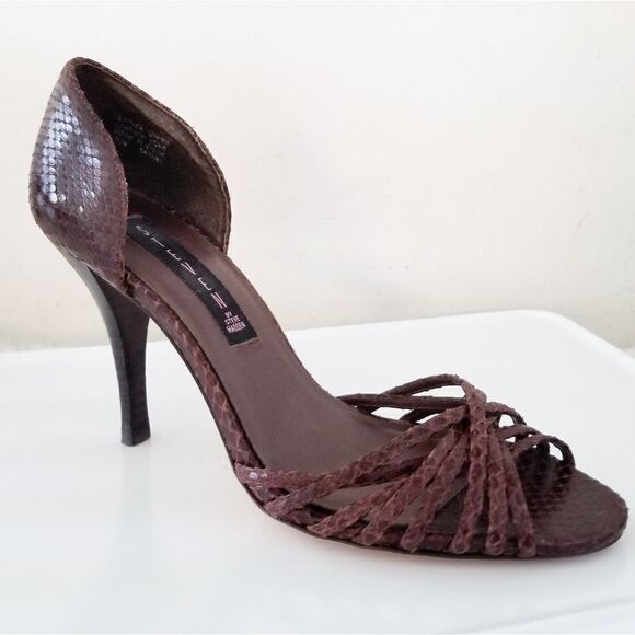 Steven by Steve Madden leather heels open toe - Picture 1 of 7